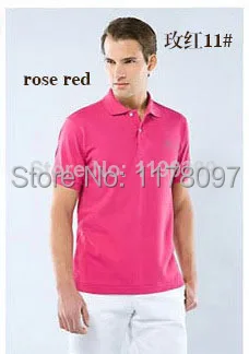 Free shipping Men and women T shirt casual short-sleeved t-shirt lapel Pique short sleeve more colors 5pcs | Мужская одежда