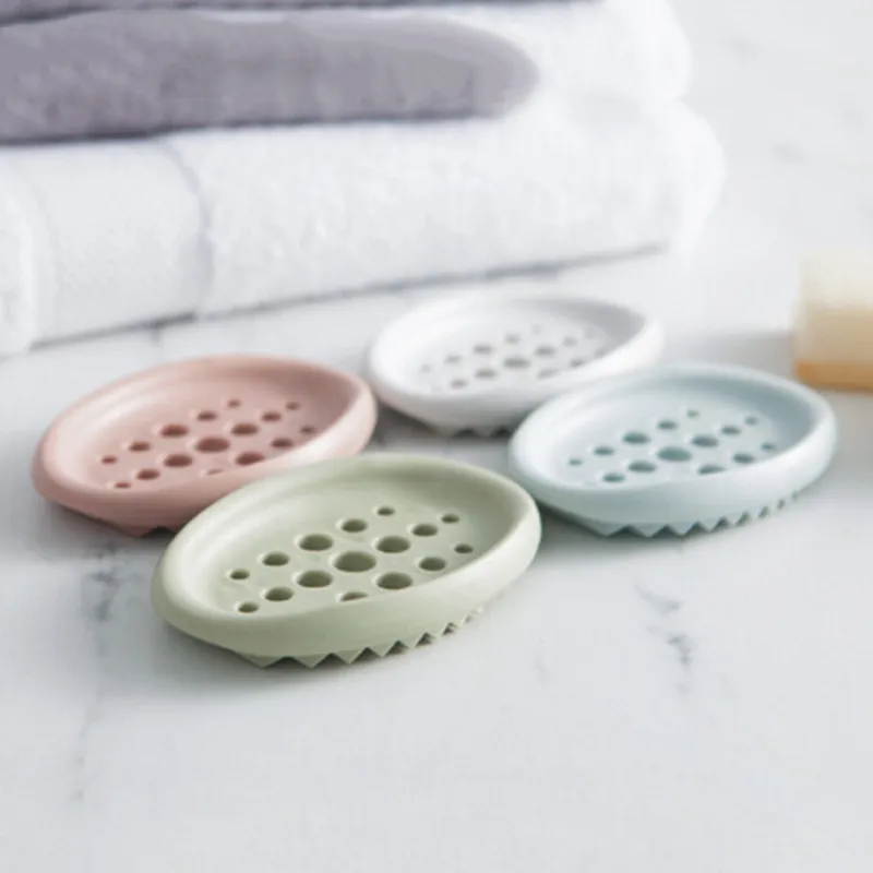 Bathroom Shower Soap Box Dish Storage Plate Tray Holder Case Container For Decor | Дом и сад