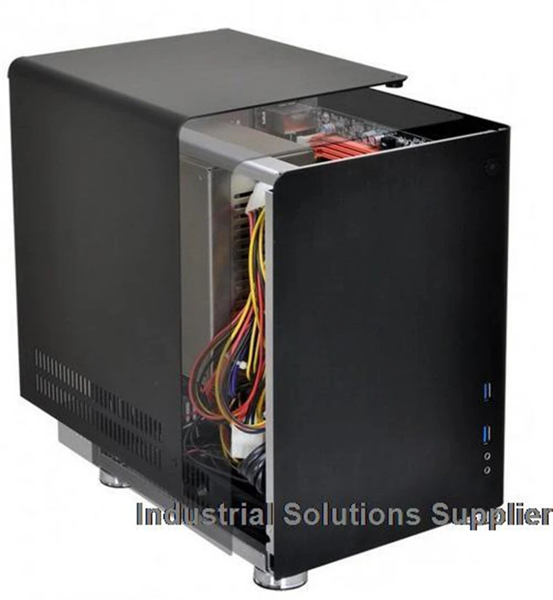 C2 JONSBO MINI ITX MATX компьютер маленький алюминиевый корпус USB3.0 V3
