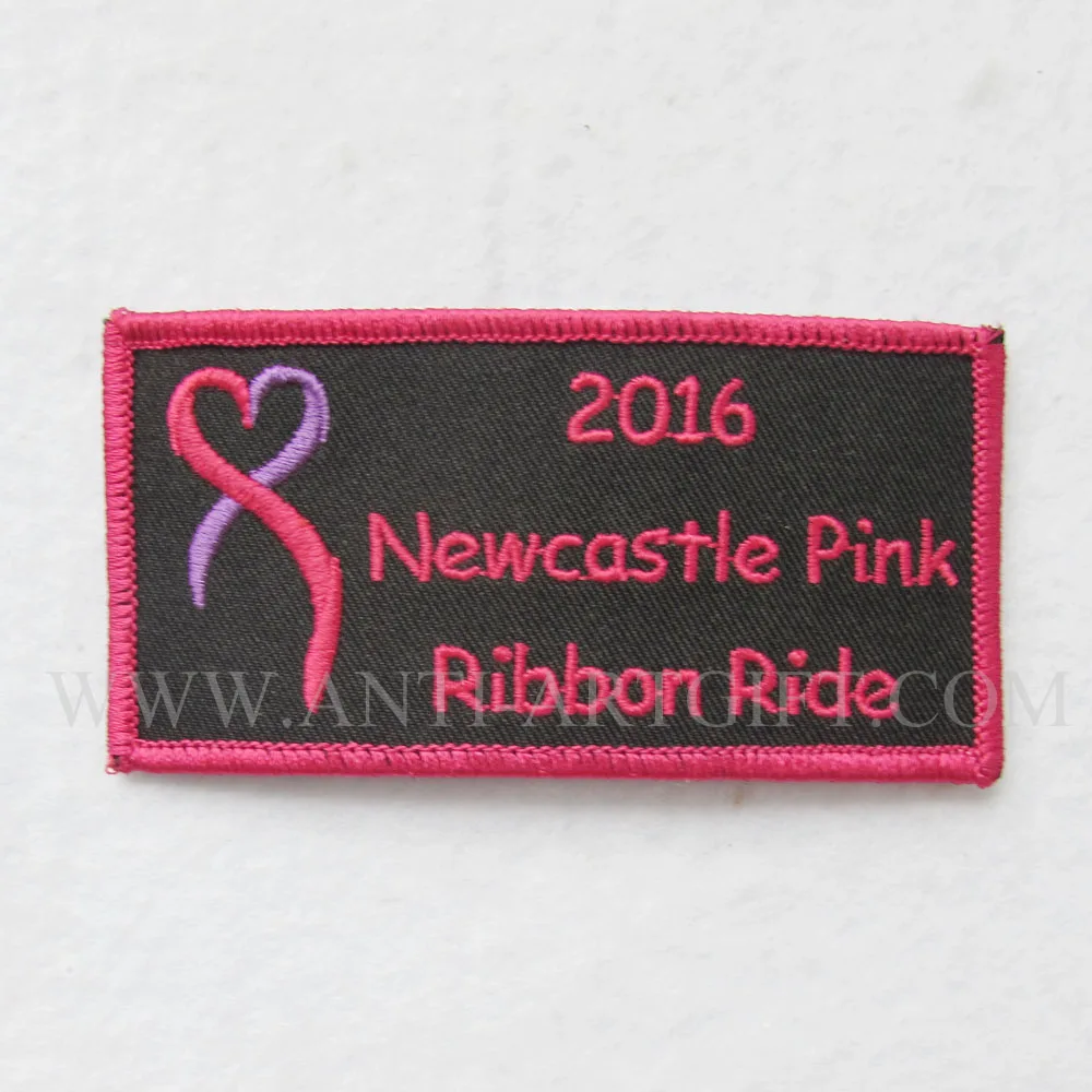 Customized green and white design oval shape Embroidered patch | Дом и сад