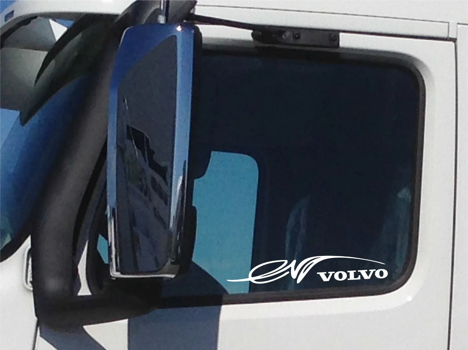 Для 2шт VOLVO полу Виниловая наклейка для грузовика графика лобовое стекло на окно