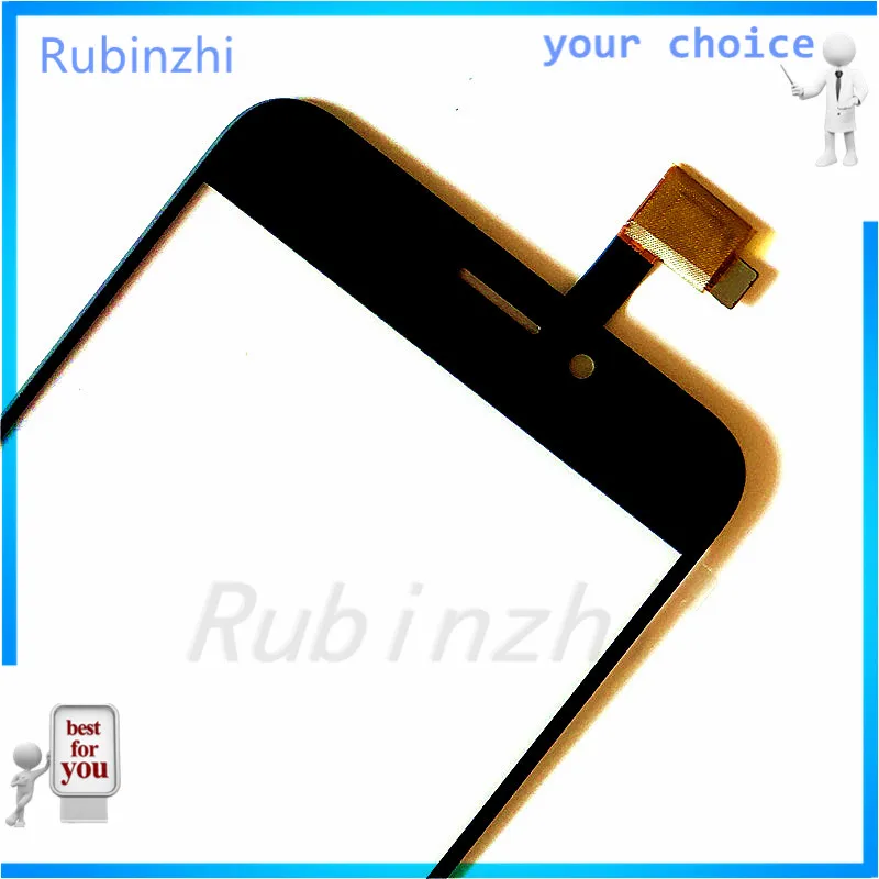 Сенсорный сенсор RUBINZHI для мобильного телефона UMi Plus сменная сенсорная панель