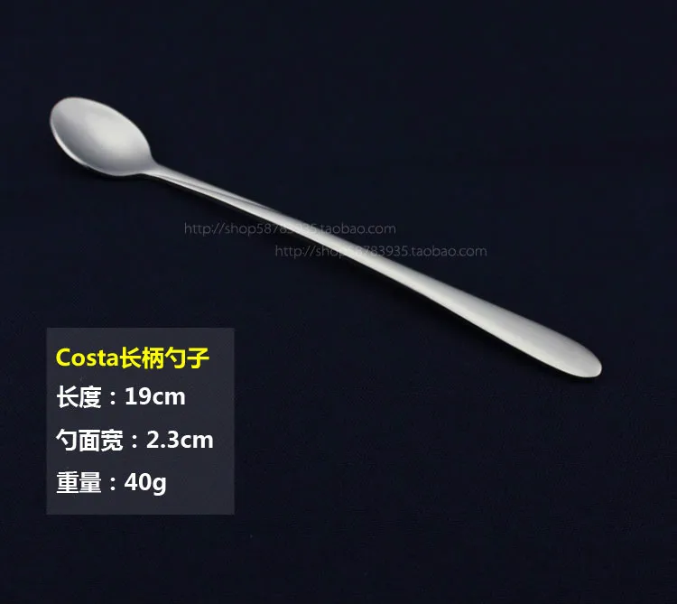 2 шт./упак. немецкая кофейная ложка с длинной ручкой из нержавеющей стали для