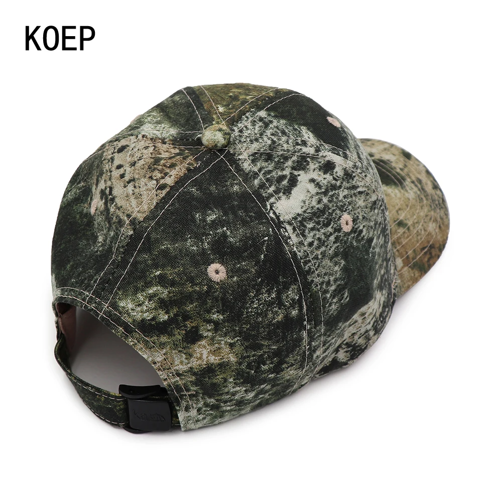 Новое поступление 2018 камуфляжная бейсболка KOEP Кепка в стиле гор кепка для охоты