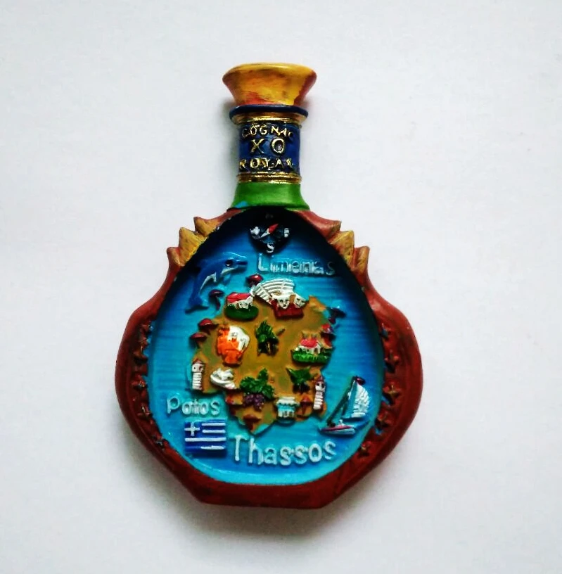 Храм акрополиса Афин Греция 3D магниты на холодильник дорожные сувениры