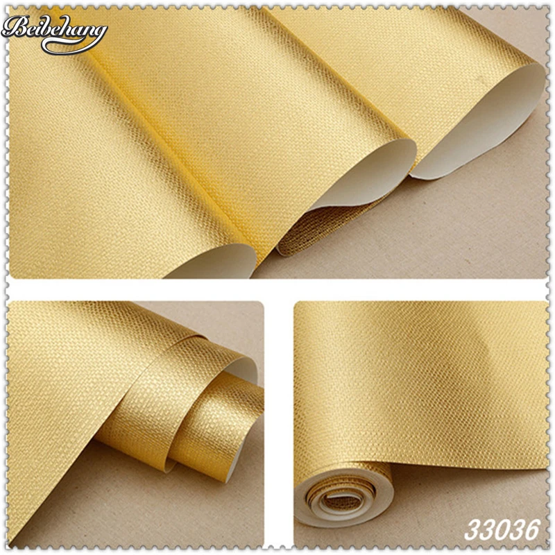 Великолепные обои beibehang с имитацией травы золотые фольгированные потолочные