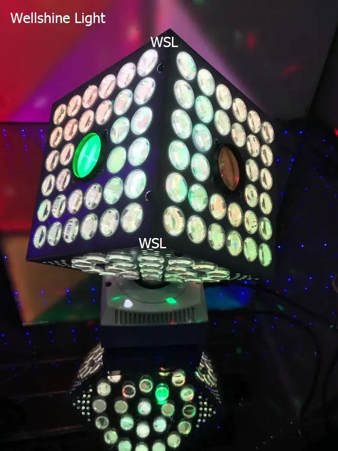 Free Shipping New Arrival Moving Head Led Cube Magic Ball For KTV | Освещение