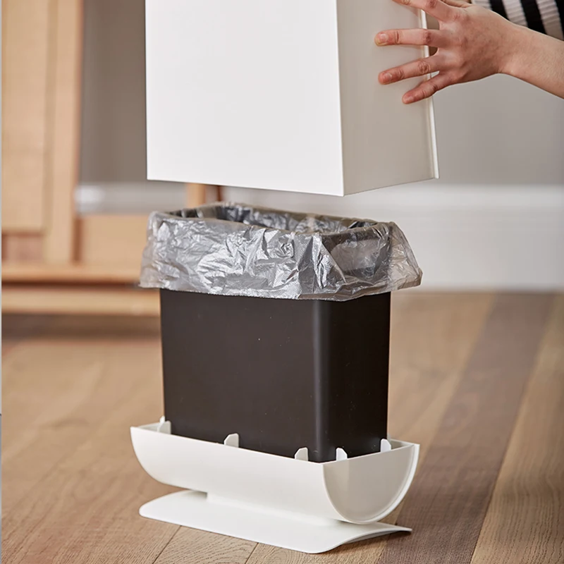 Простой в одно касание пресс крышка мусор сэндвич тип дома ванная комната