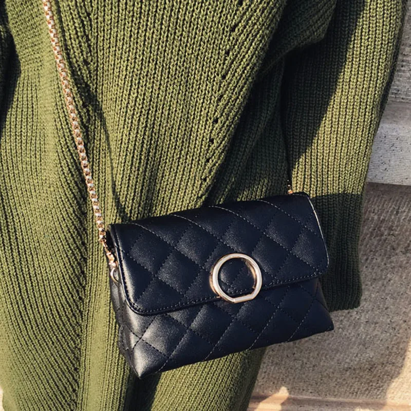 Мешочки женский 2018 конверт кольцо замок лоскут женские сумки через плечо