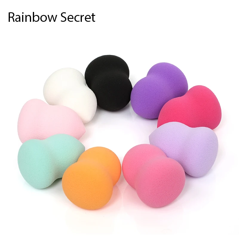 Rainbow Secret 1 шт губка для макияжа, косметическая пуховка, пудра, гладкая косметическая губка для макияжа