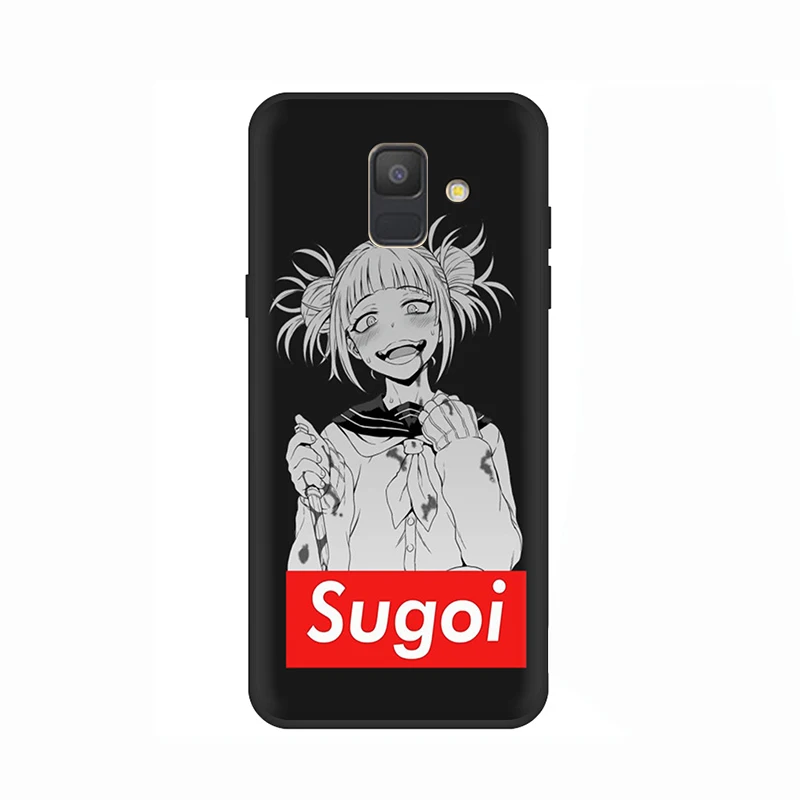 Sugoi семпай аниме waifu мягкий чехол для мобильного телефона чехол для samsung Galaxy A6 7 8 9 A10 30 40 50 70 J6 - Цвет: B4