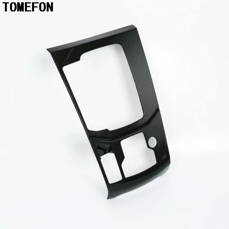 

TOMEFON для Mazda CX-5 CX5 2017 2018 LHD ABS углеродного волокна Шестерни коробка электронного стояночного тормоза Панель крышка интерьерные аксессуары для...