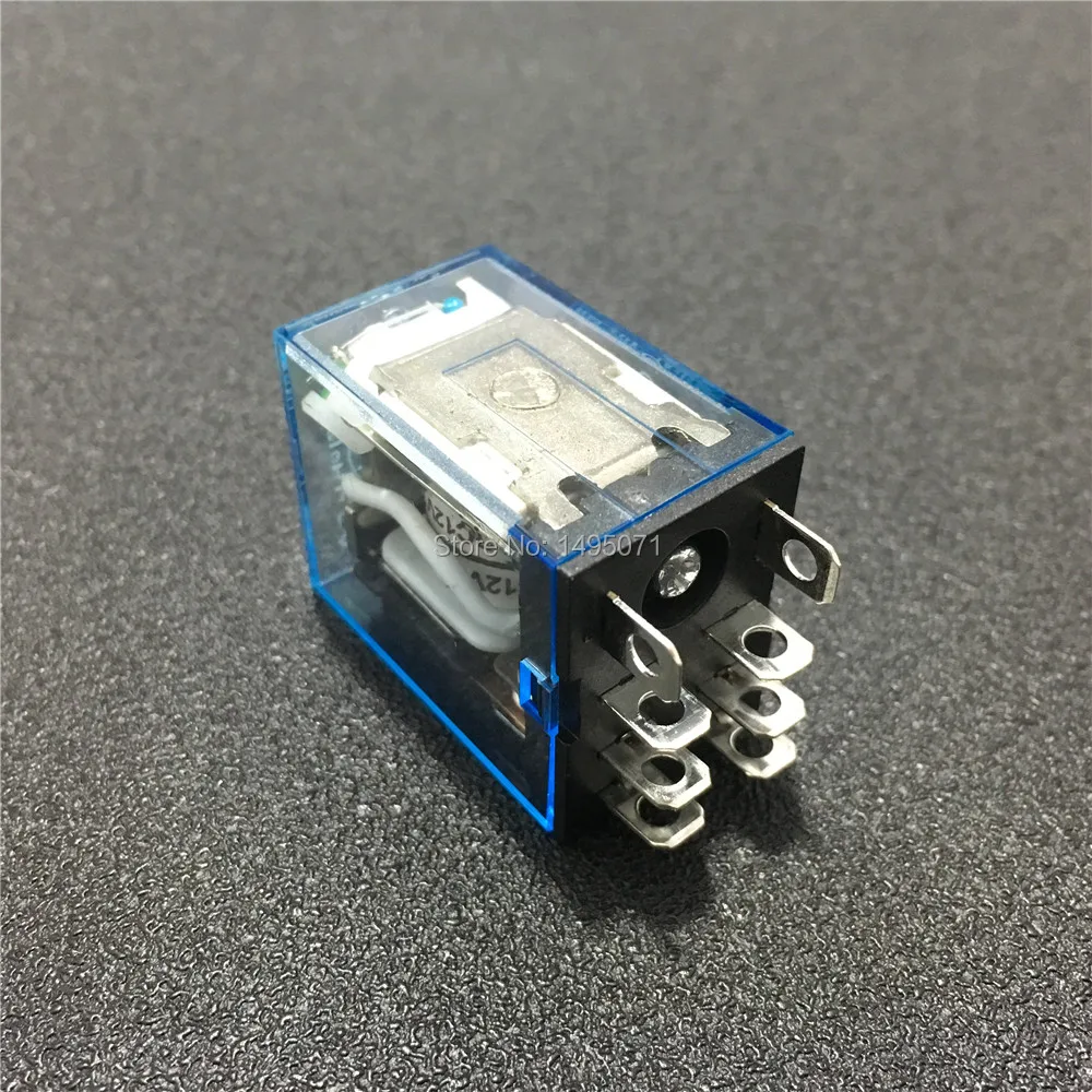 10 комплектов LY2NJ 12VDC 24VDC 110VAC 220VAC катушки Мощность реле Мини-РЕЛЕ 8 шпильки DPDT 10A LY2N-J HH62P JQX-13F с PTF08A цоколя