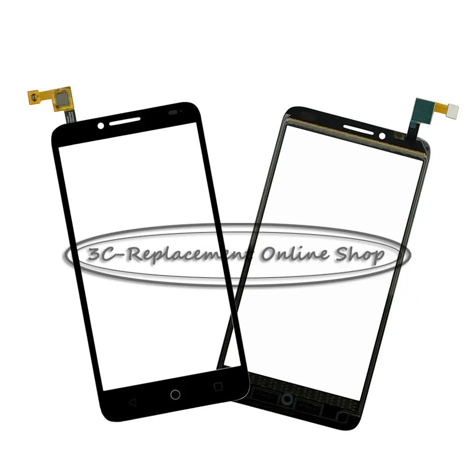 Черный сенсорный экран для Alcatel One Touch Fierce XL OT5054 5054D 5054 5040O 5054N 5055W Pixi 3 дигитайзер