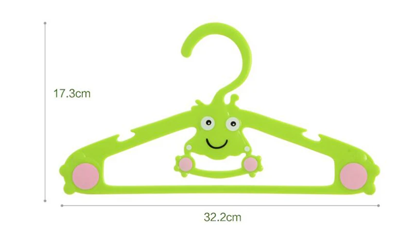 Цветные Милые подвесные вешалки с мультяшными животными для маленьких детей