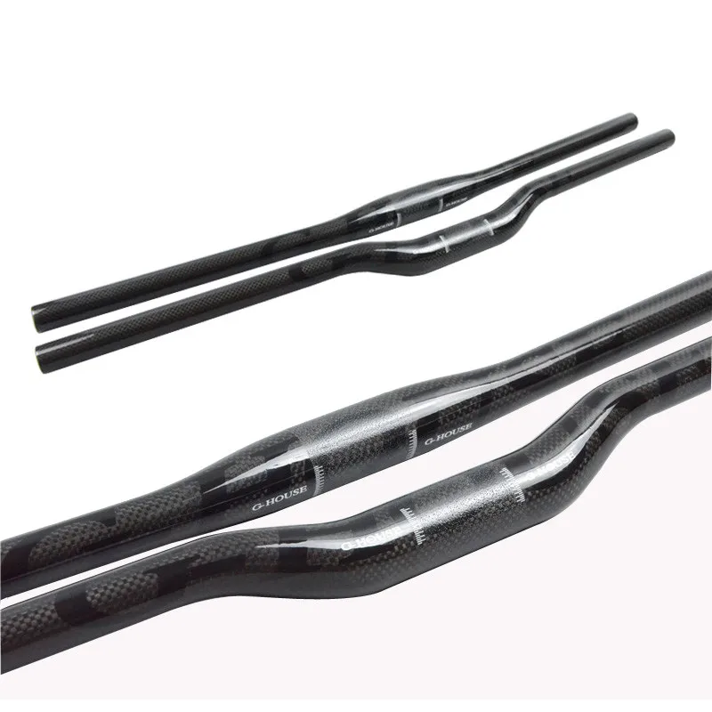 3 k guiador de carbono матовый глянцевый MTB Guiador guidao Bicicleta De Fibra Carbono 31 8 militmetros 25 4
