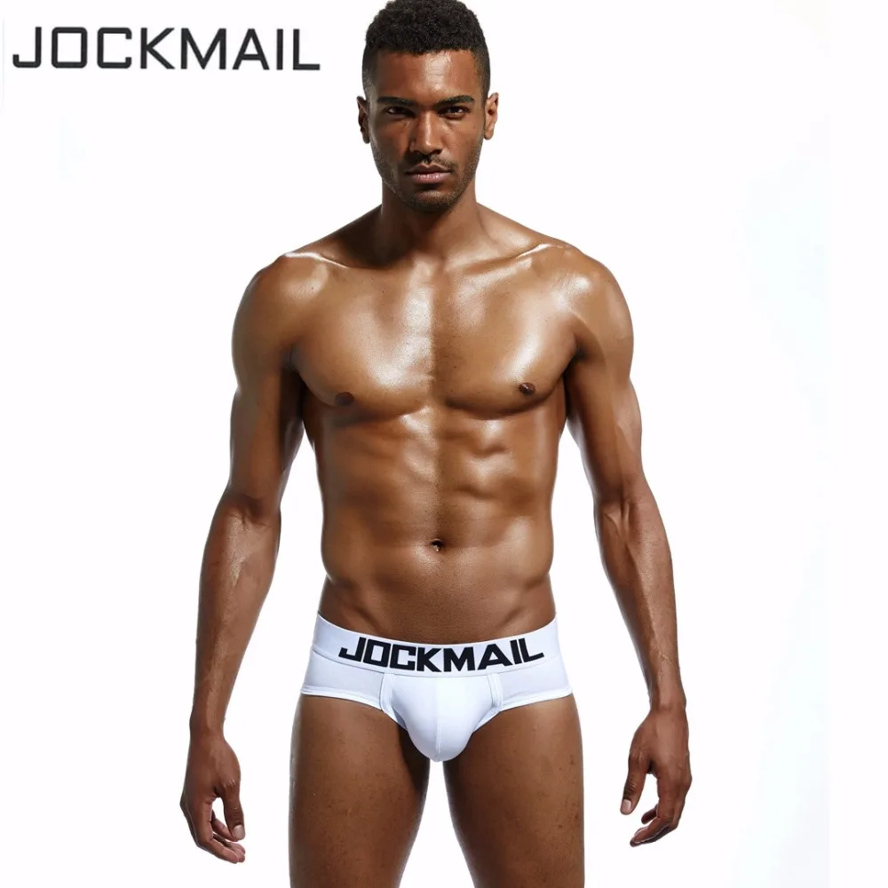 Мужские трусы бикини JOCKMAIL Классические однотонные хлопковые u образной формы