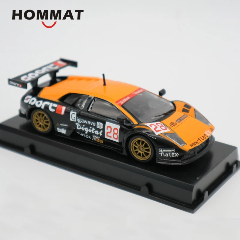 Hommate 1/43 муриеллаго FIA GT гоночный автомобиль модель сплав металл 1:43 литые