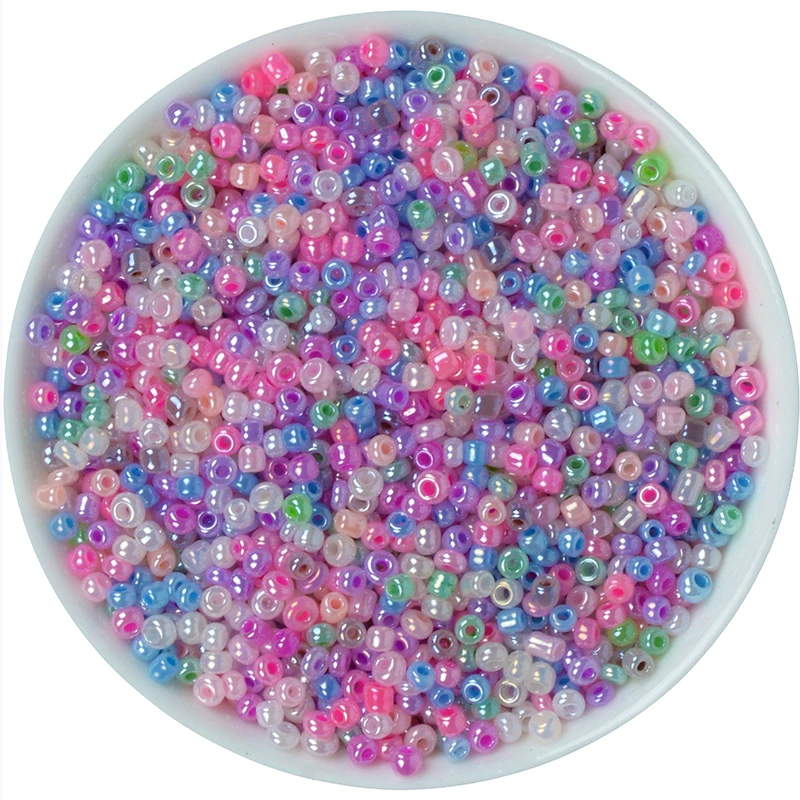 Горячая Распродажа бесплатная доставка 1000 разноцветные стеклянные непрозрачные