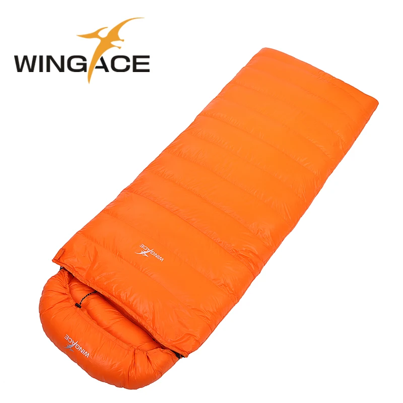 Зимний спальный мешок WINGACE Fill 3000 г с гусиным пухом Сверхлегкий походный