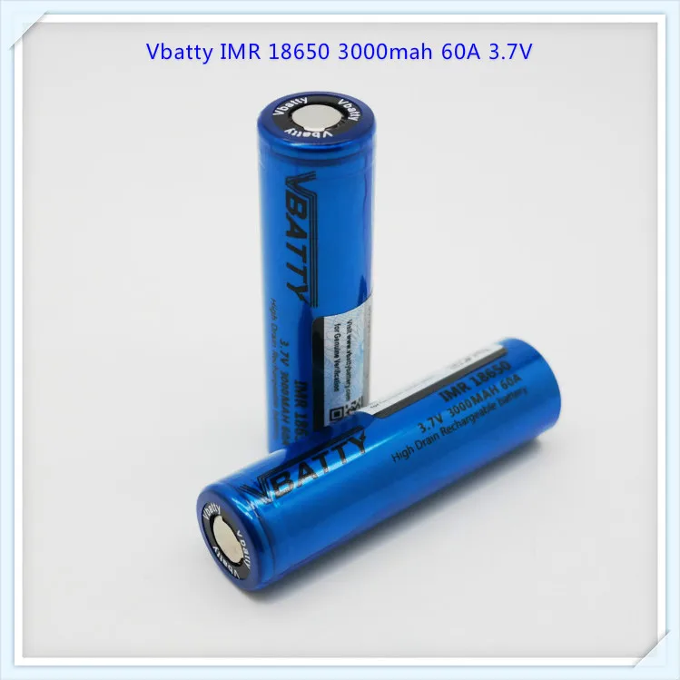 Аккумуляторная батарея Vbatty IMR V30 18650 3 7 В 60a se us18650vtc6 Оригинальная 3000 мАч 40a Li Ion (1