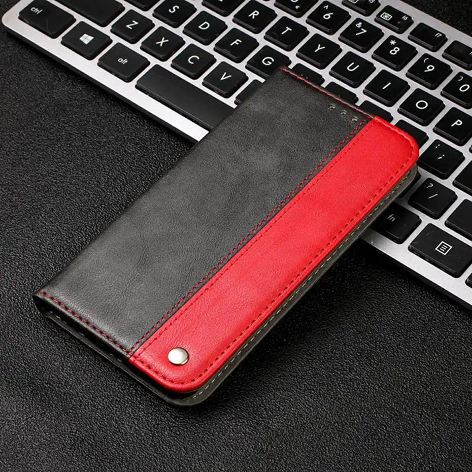 Кожаный чехол книжка для Samsung Galaxy S9 S10 E S6 S7 S8 A10 A20 A30 A40 A50 A70 M10 M20 M30 J4 J6 A5 A6 A7 2018