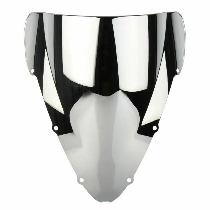 Дымчатый черный прозрачный для Honda CBR600F F4i 2001-2007 Мотоцикл лобового стекла щиток для ветрового стекла двойной пузырь CBR600F F4i