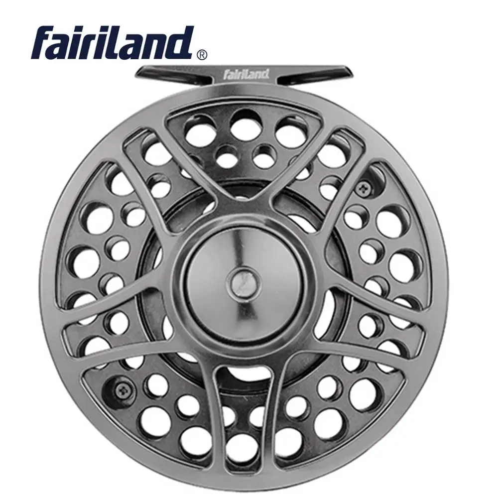 

9/11 110mm//4.33" 2BB+1RB PRECISION MACHINED fly reel from BAR-STOCK ALUMINUM fly fishing reel with INCOMING CLICK