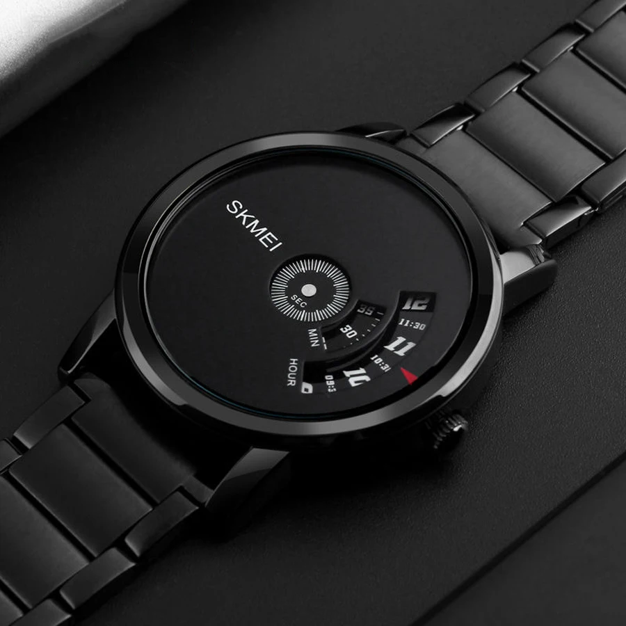 Mens Watch 2018 Top Luxury Brand Watches Waterproof Quartz Clock Stainless Steel Band Unique Wristwatch Dress Business | Наручные часы