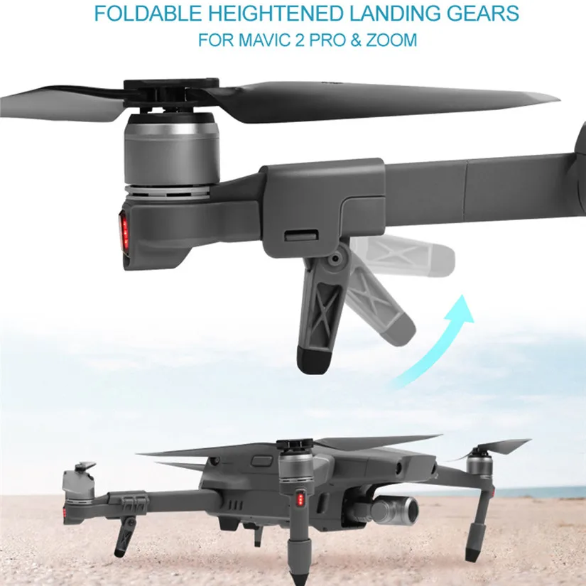 HIPERDEAL аксессуары для DJI Mavic 2 Pro & Zoom посадочные шестерни стояки противоскользящие
