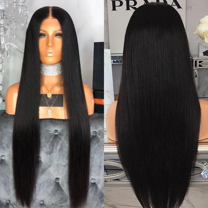 Парики из человеческих волос на сетке без клея с детскими волосами