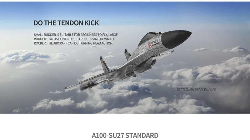 Wltoys XK A100-SU27 радиоуправляемый самолет 2,4 г 340 мм 3CH самолет с фиксированным крылом наружные радиоуправляемые игрушки летающий самолет с дистанционным управлением детский подарок