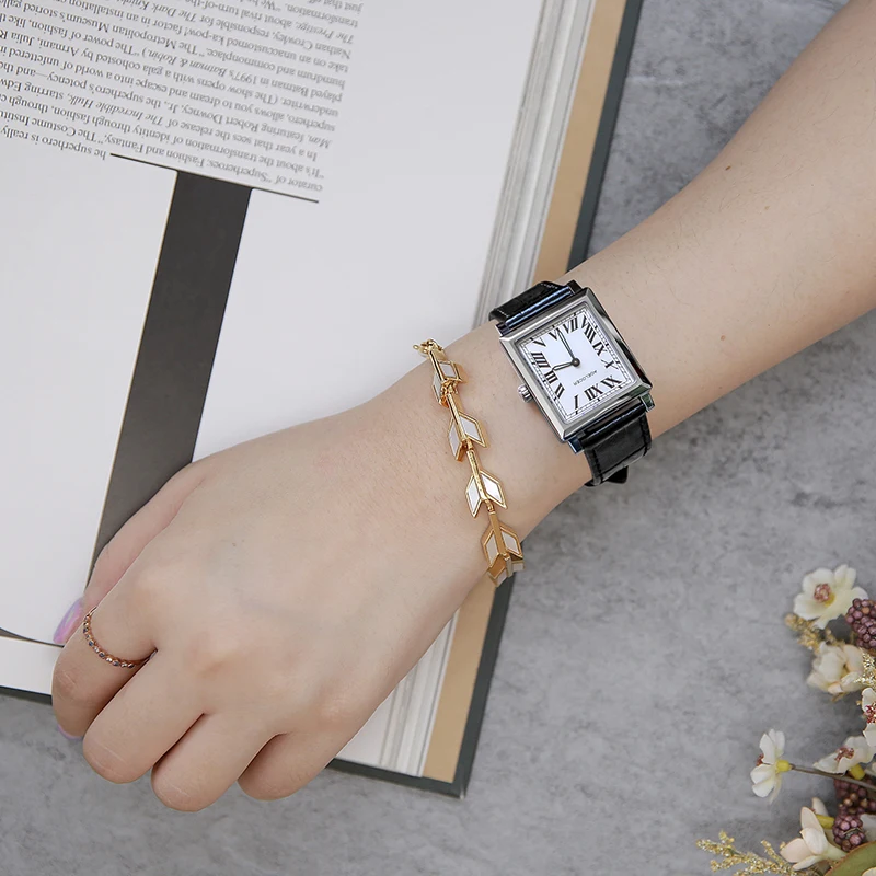 

Agelocer Luxury Top Brand Watches Famou Gold Rose Watch Luminous Quartz Watches 3402D2