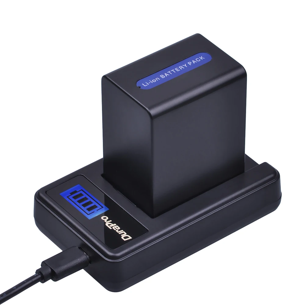 2 шт. 4500 мАч NP FH100 литий ионная батарея + ЖК зарядное устройство USB для Sony DCR SX40 SX40R SX41