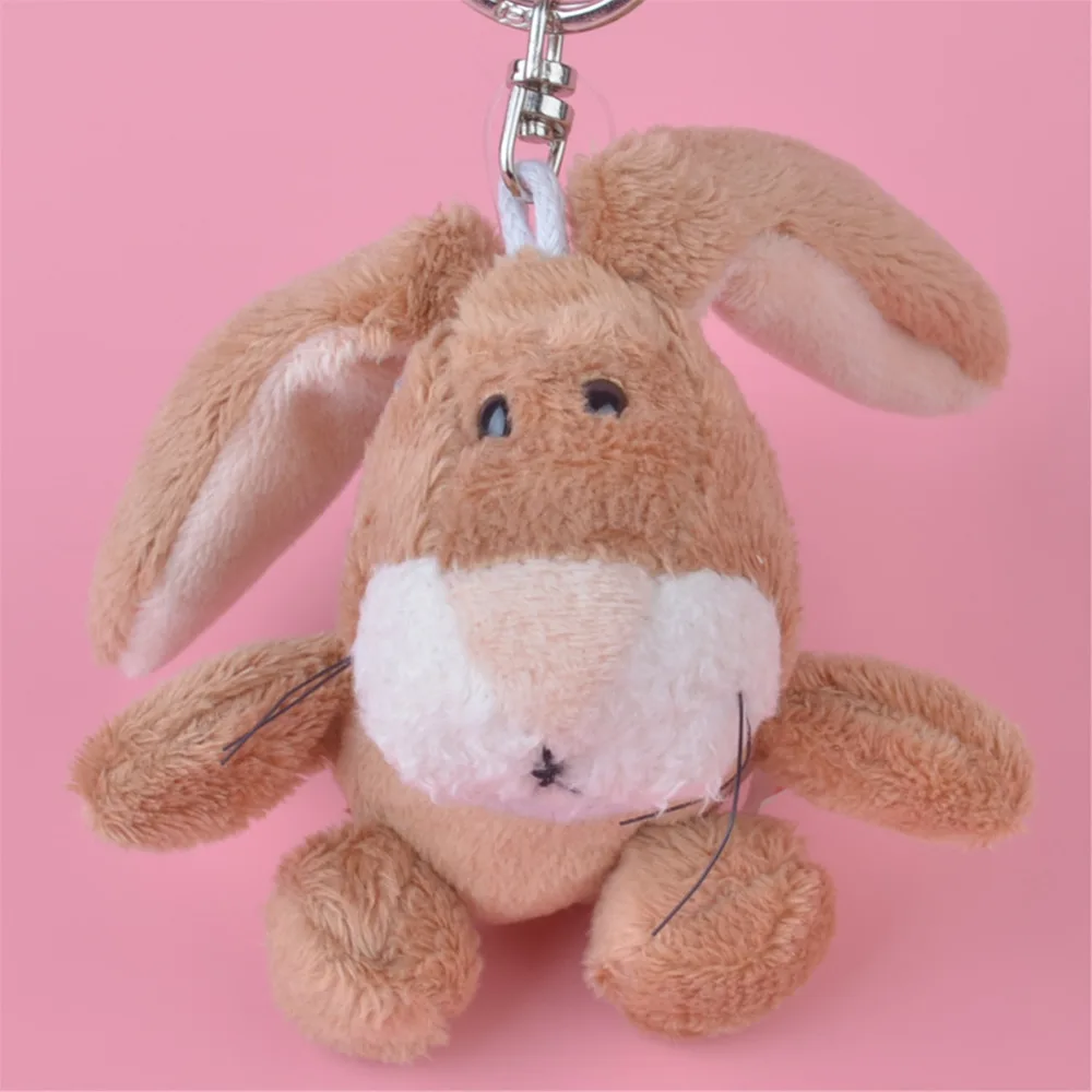 

1 Pcs Brown Rabbit Plush Pendant Toy, Kids Doll Keychain / Keyholder Gift Free Shipping