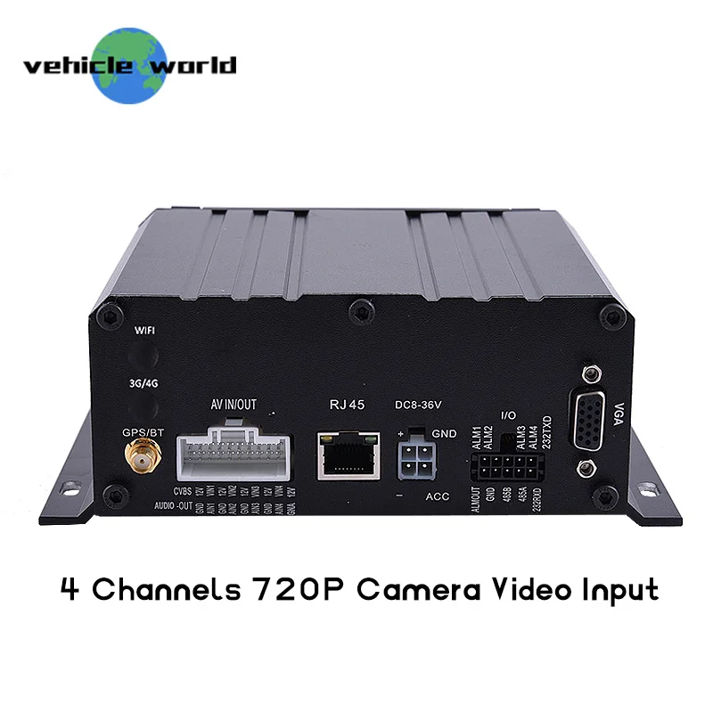 Лучший 4CH HDD автомобильный MDVR с 720P GPS | Безопасность и защита