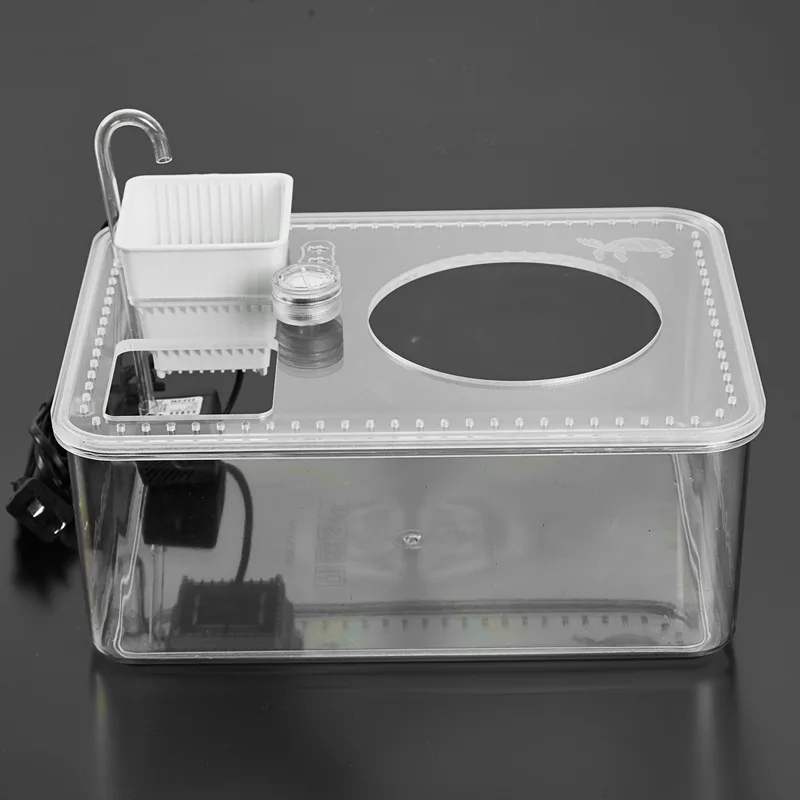 PETFORU Горячий прозрачный аквариум насекомое для разведения рептилий короб