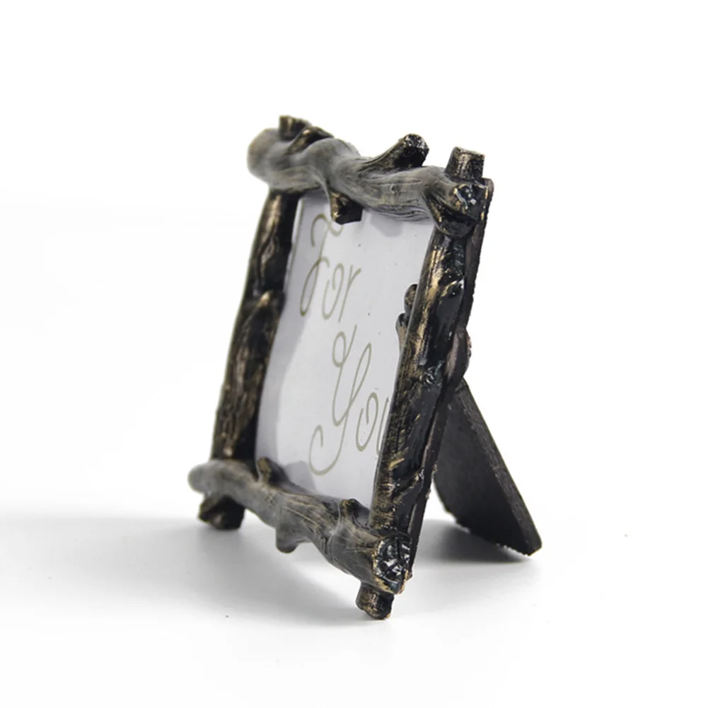 Ветви стиль День рождения рамка для фотографий Ретро орнамент рабочего стола