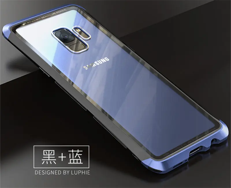 Передний и задний стеклянный чехол для samsung S10 чехол Note 9 8 металлические задние Чехлы для Galaxy S10 Plus чехол для samsung S9Plus чехол S S8