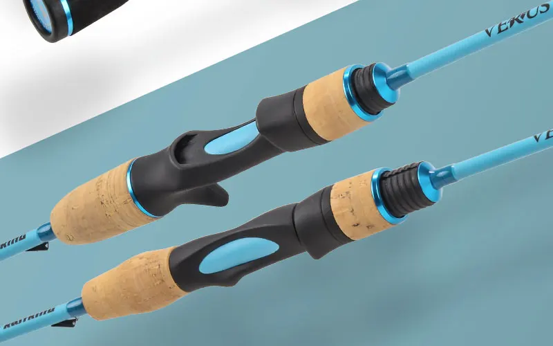 KastKing Verus литье спиннинговое удилище Fuji руководство быстрого действия baitcasing Приманка Удочка с ручка из мягкой пробки
