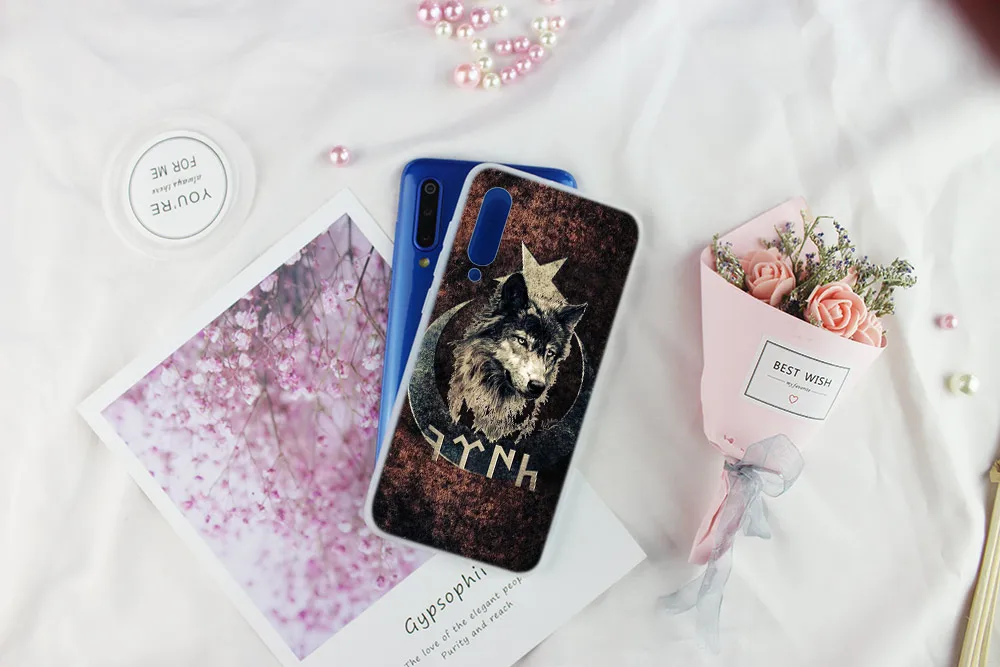 Мягкий чехол из ТПУ с изображением турецкого флага волка для Xiaomi Mi 11 Pro Ultra 10 9 8 SE 6X