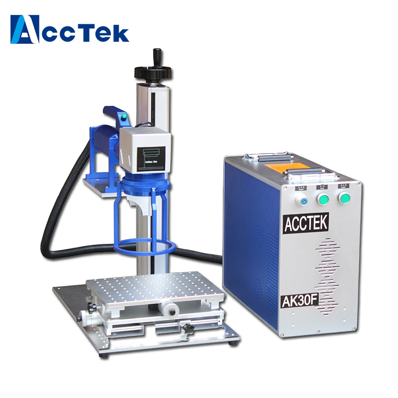 

Jinan professional metal laser engraving machine fiber laser animal ear tag ring marking machine