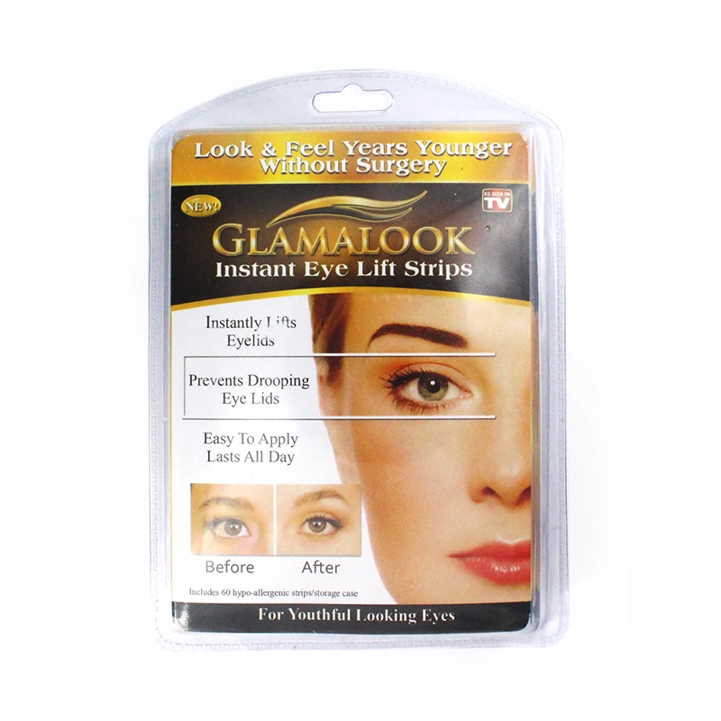 Полоски для мгновенного лифтинга глаз Glamalook|eye lift strips|eye liftinstant eye |