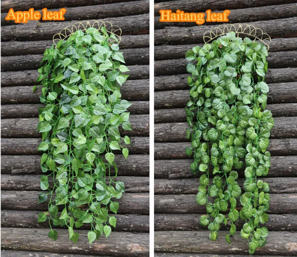 Высокое качество Искусственный Лист Плюща Garland Растения Вайн Поддельные Листва