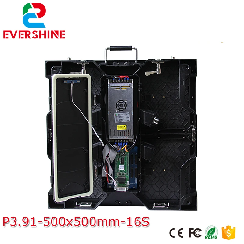 Энергосберегающий комнатный литой полноцветный светодиодный экран P3.91 500x500 мм