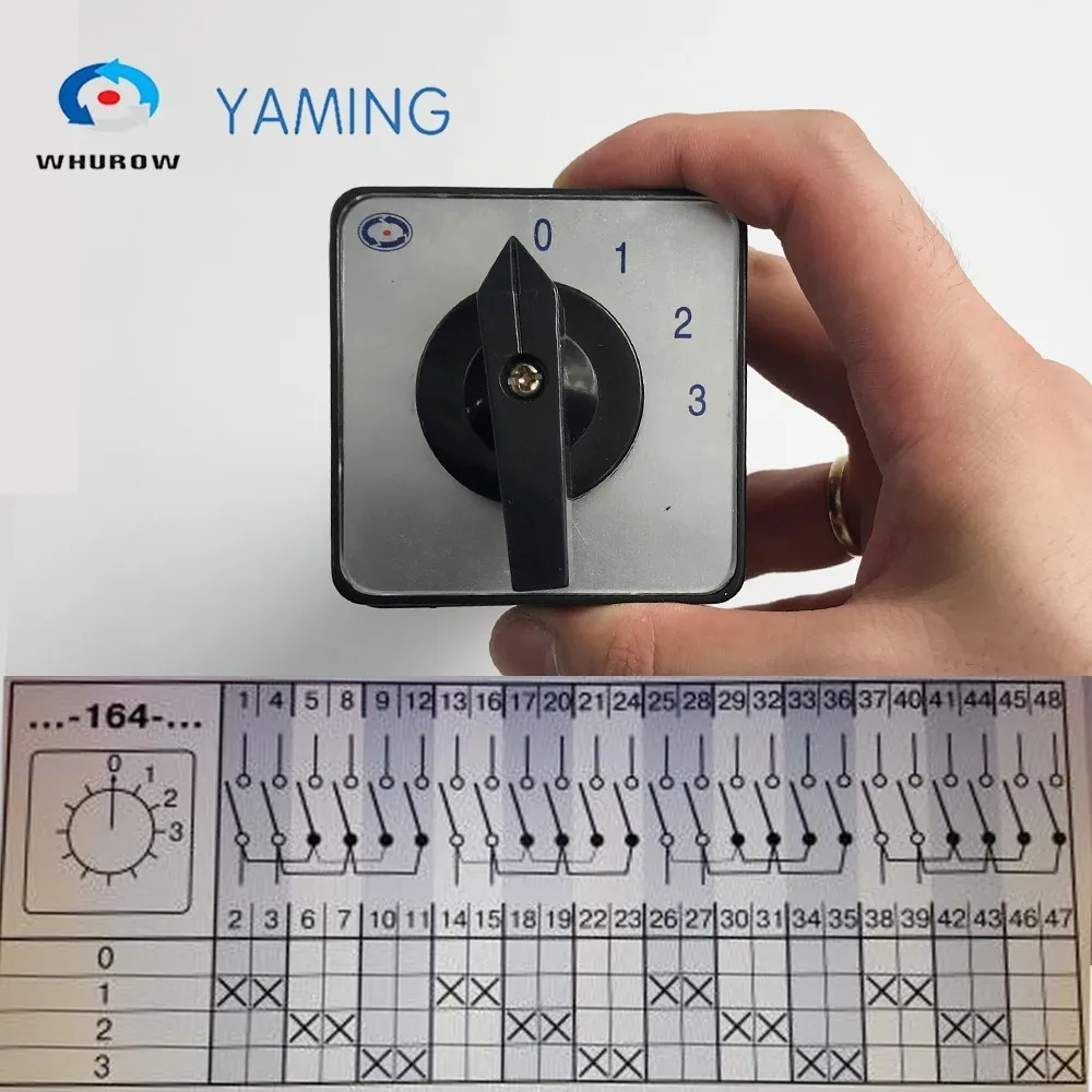 Кулачковый переключатель для сварочного аппарата регулируемая шкала 0 3 12