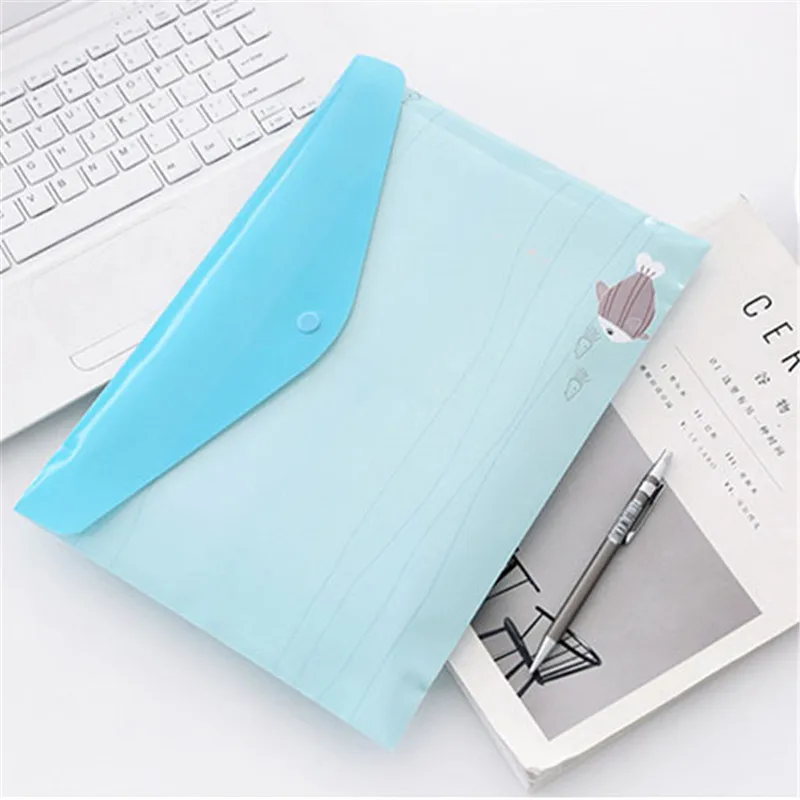 Простой ПВХ A4 планшет с зажимом и папкой для файлов документов сумка школьные