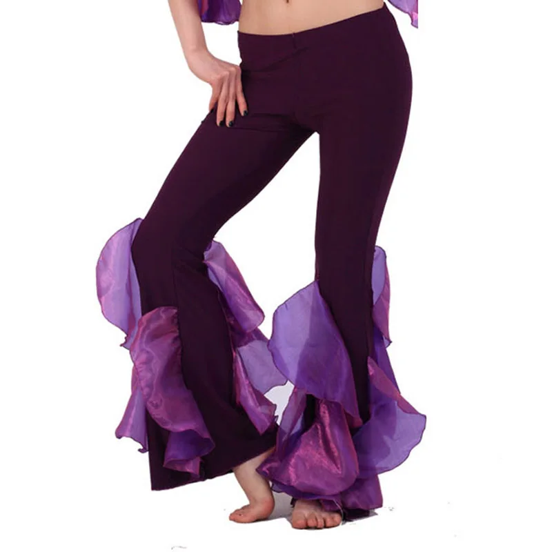 Шифон Merman Fishtall Латинской Танцы брюки для танца живота Jyk18 #|belly dance trousers|dance bellybelly