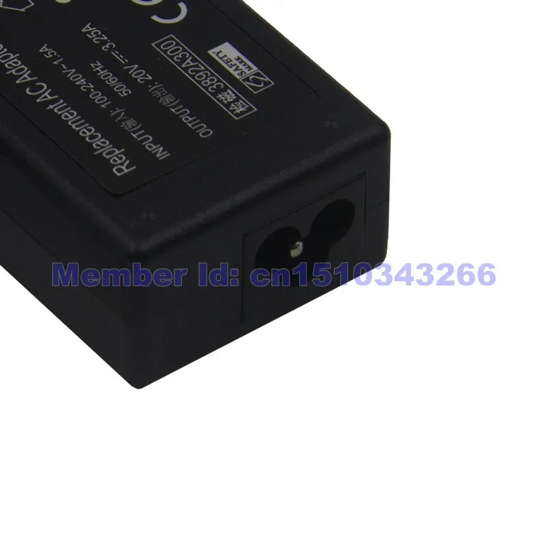 Замена для Lenovo 20V 3.25A 5 5*2 MM 65W U510 U550 V460 Y330 Y460 Y470 Y560 Z360 Z370 Z380 Z460 Z465 | Компьютеры и офис