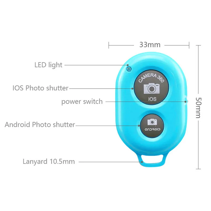 Tycipy селфи палка Bluetooth штатив Складная кнопка с пультом дистанционного управления
